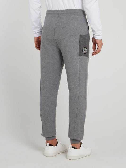 Grey Knitted Tracksuit