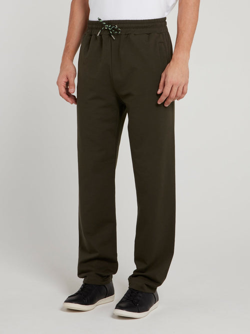 Olive Sport Icon Fleece Pants