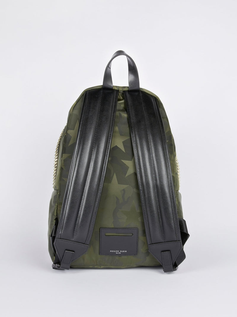 Star Camo Embellished Backpack