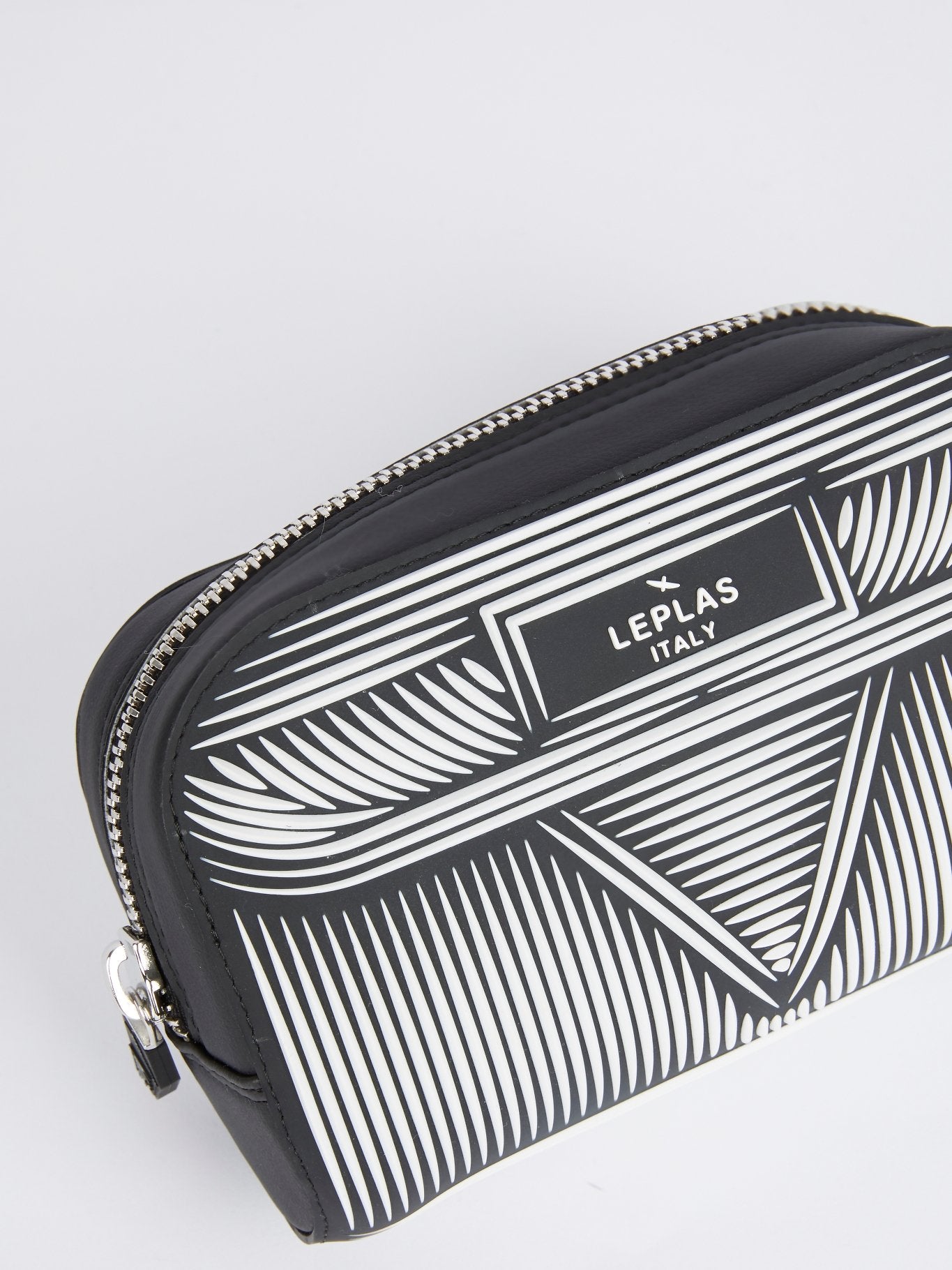 Black and White Kyros Optical Pouch Bag