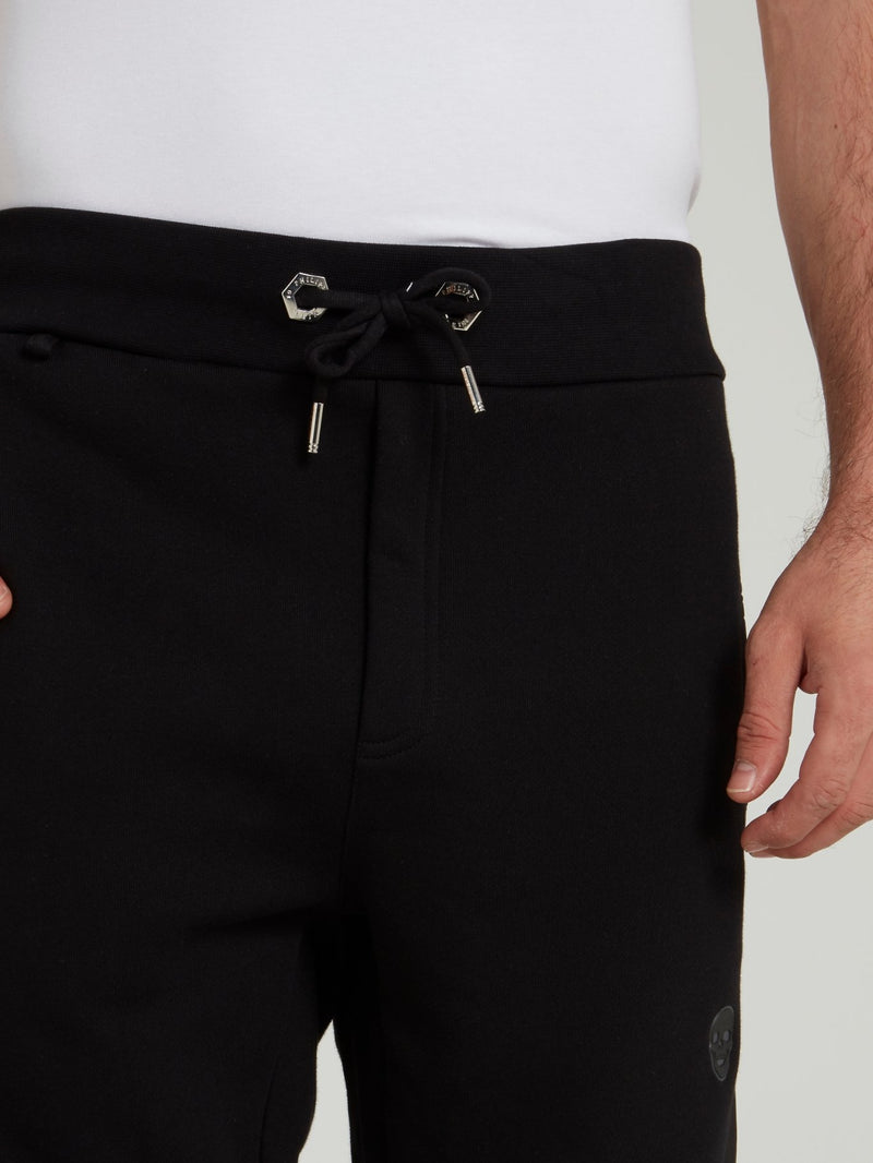 Zipper Embellished Jogging Trousers