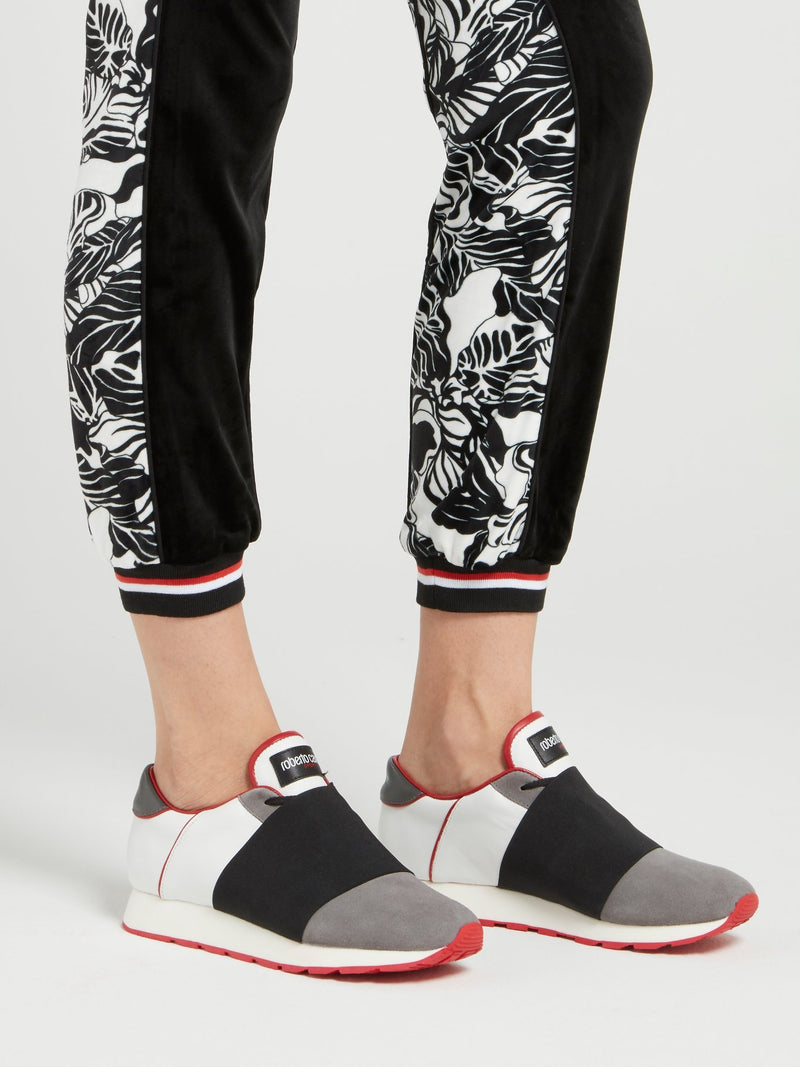 Front Strap Low Top Sneakers