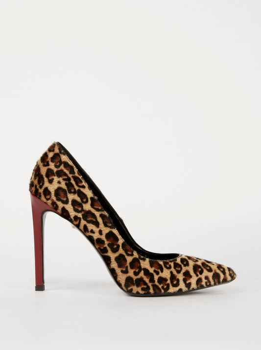 Leopard Effect Court Shoes