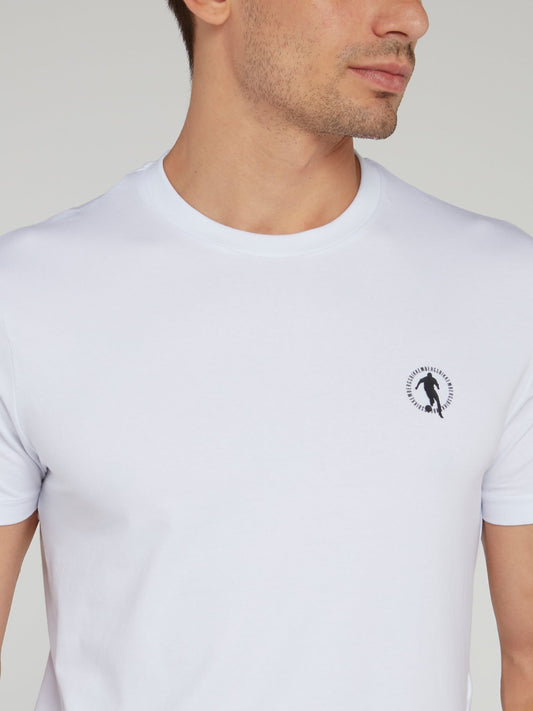 White Sport Logo T-Shirt