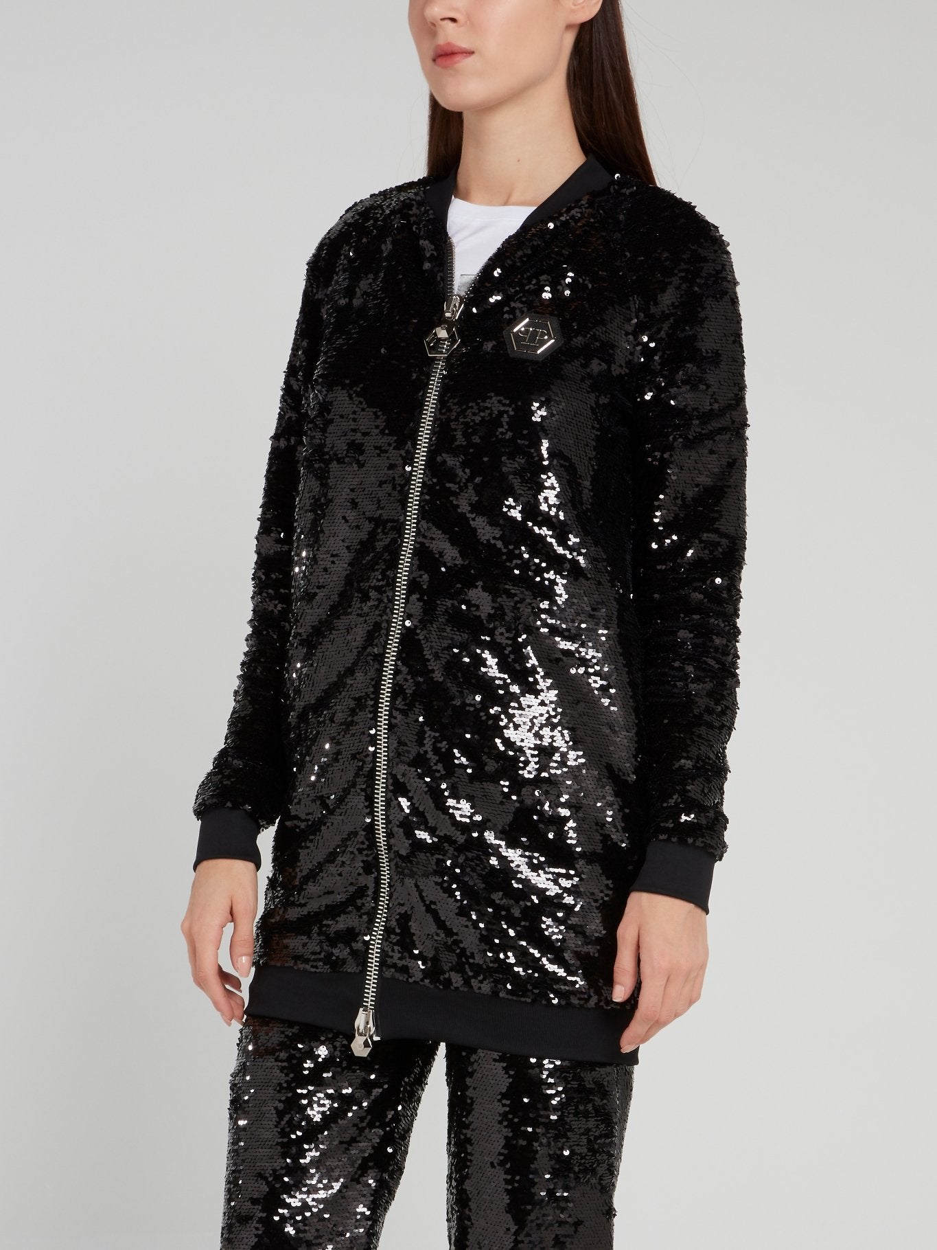 Firefly Sequin Long Jacket