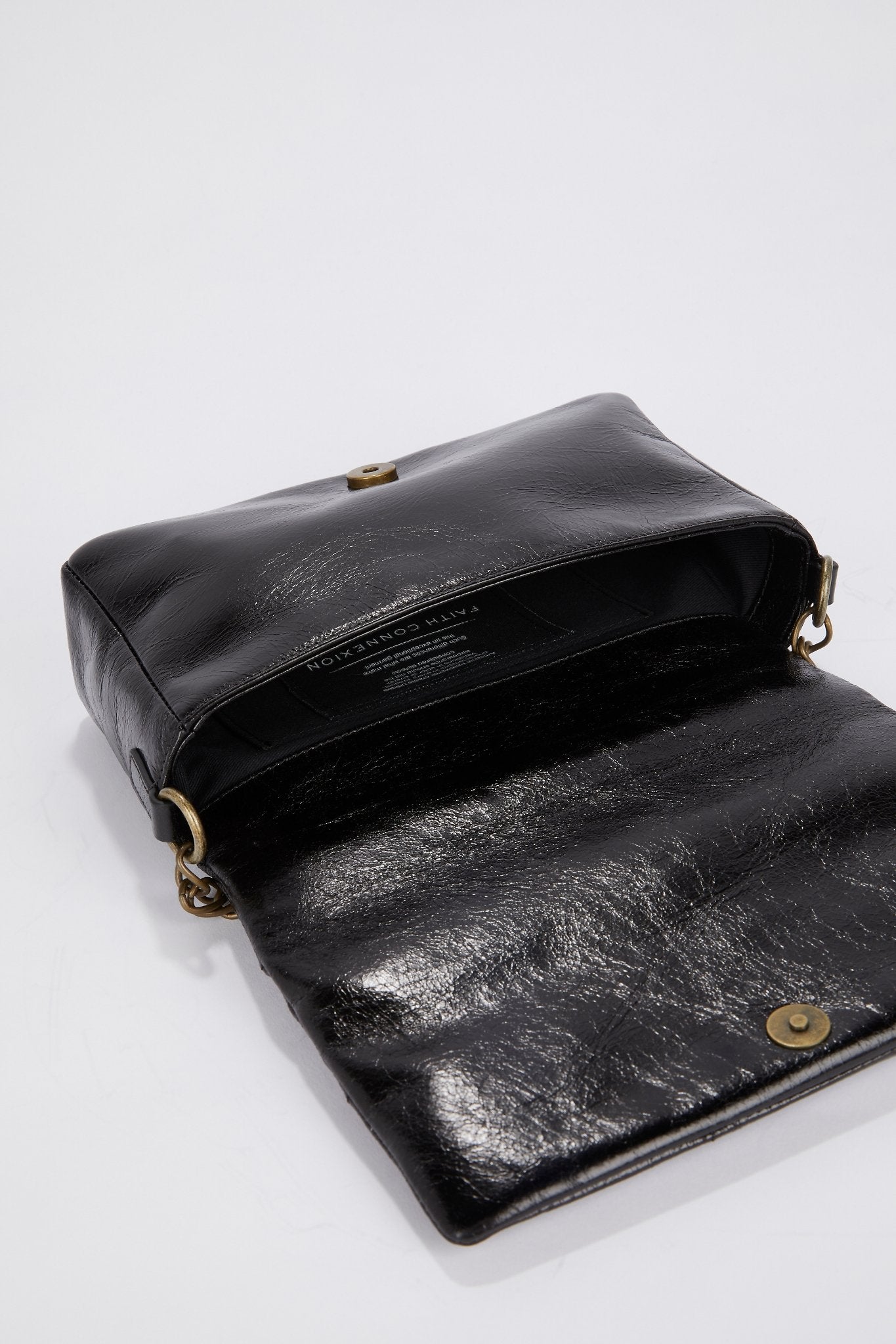 Black Quilted Clutch Bag