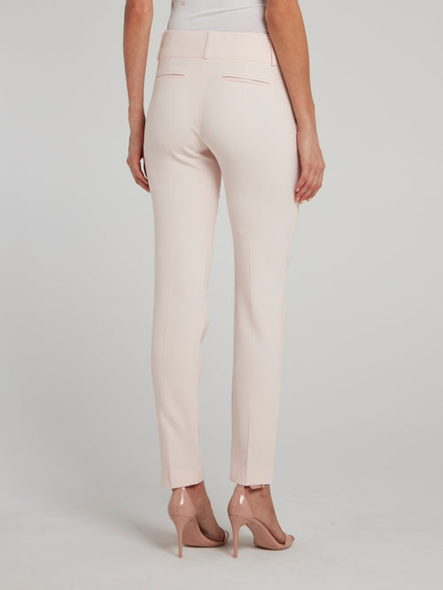 Powder Pink Suit Trousers