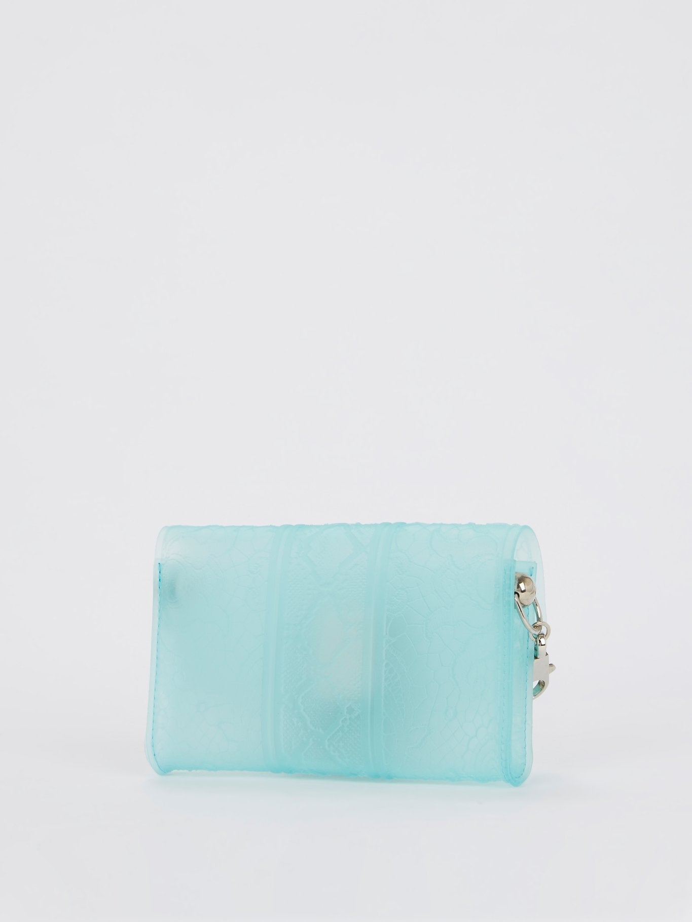 Crystal Blue Iris Lace Mini Bag