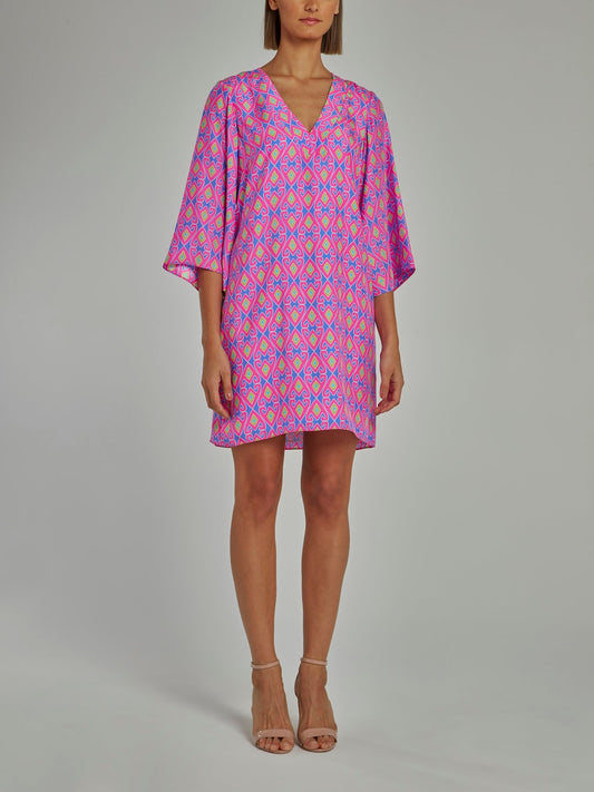 alice and trixie silk dress Alice & Trixie Silk dress with leather trim Size XS
