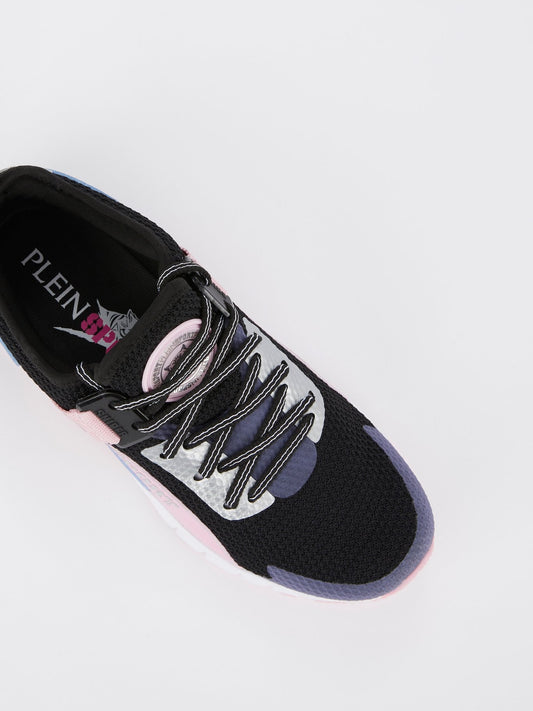 Lace Up Mesh Runner Sneakers