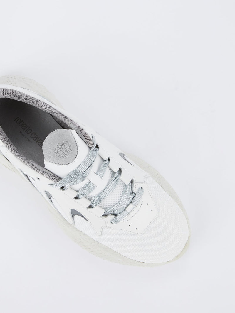 White Mesh Panel V1PER Sneakers
