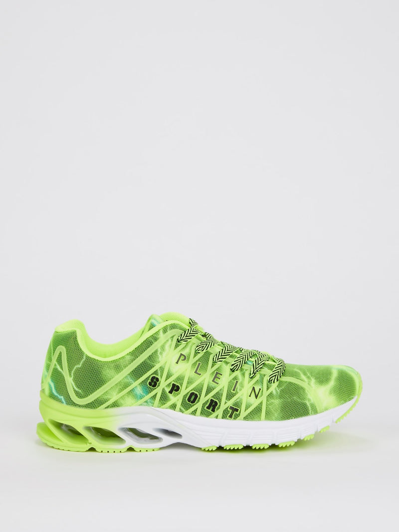 Hackett Green Running Sneakers