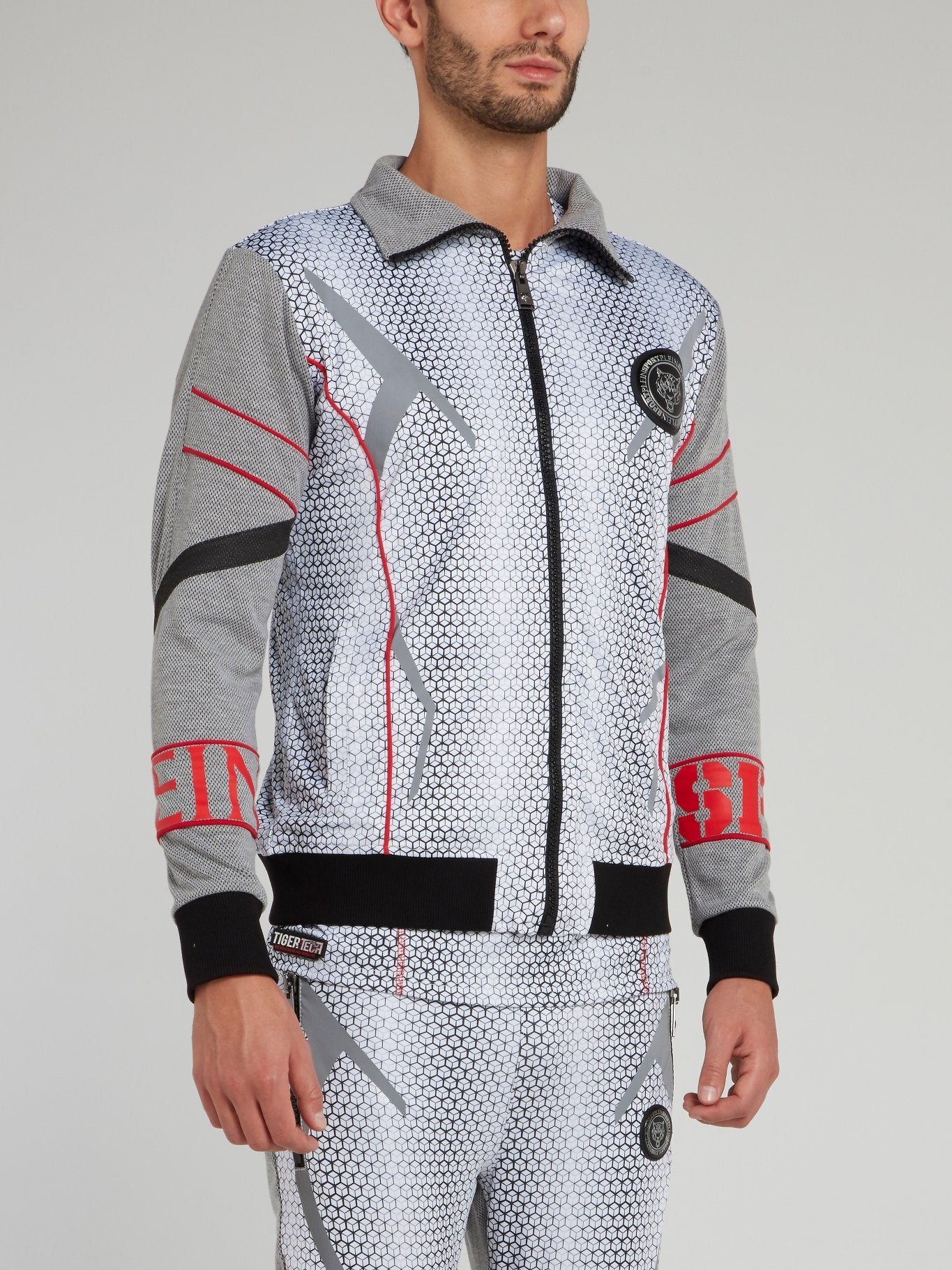 Ramires Perforated Panel Jogging Jacket