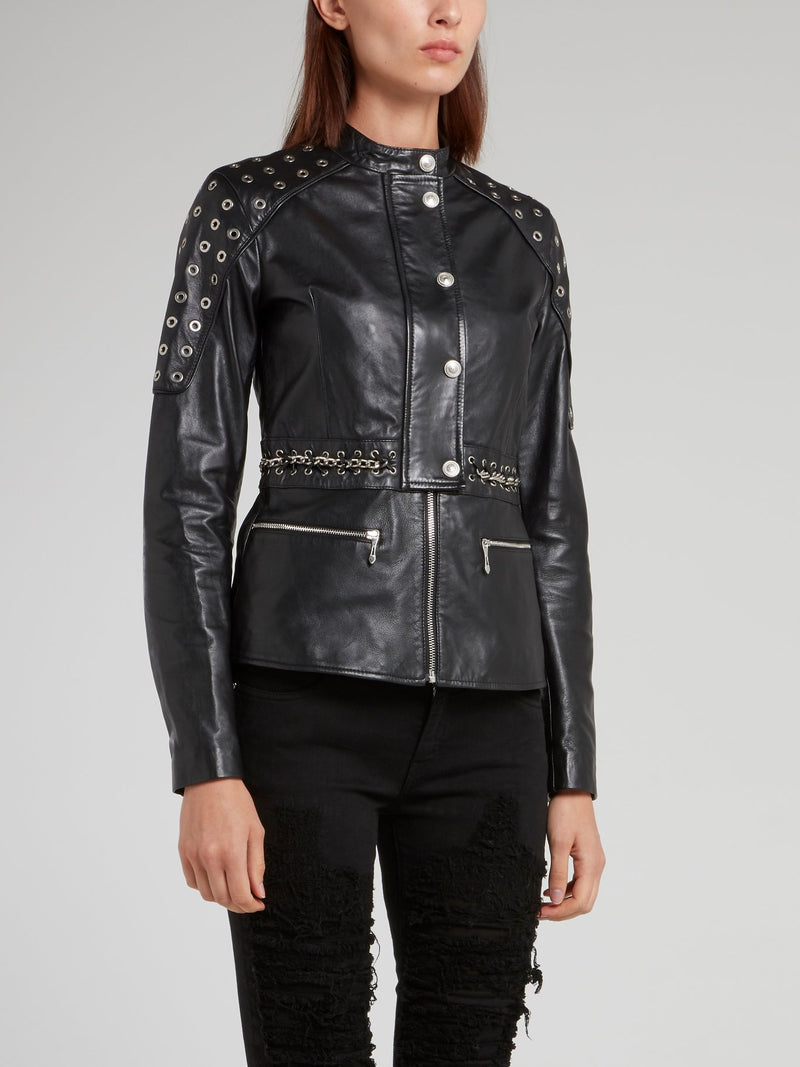 Chain Belted Sports Jacket