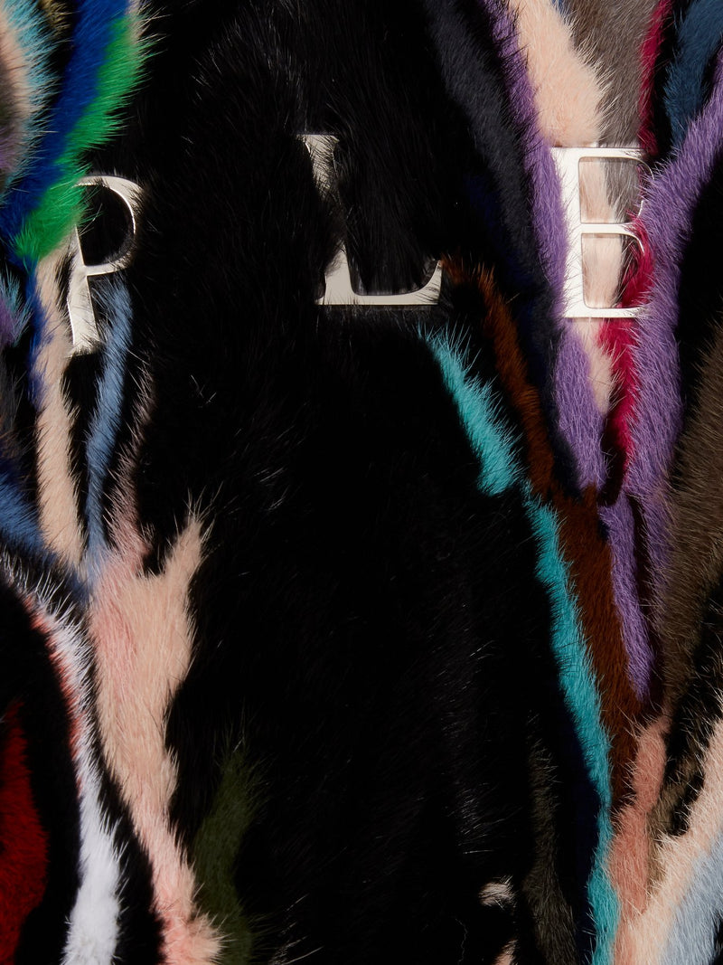 Multicoloured Fur Jacket