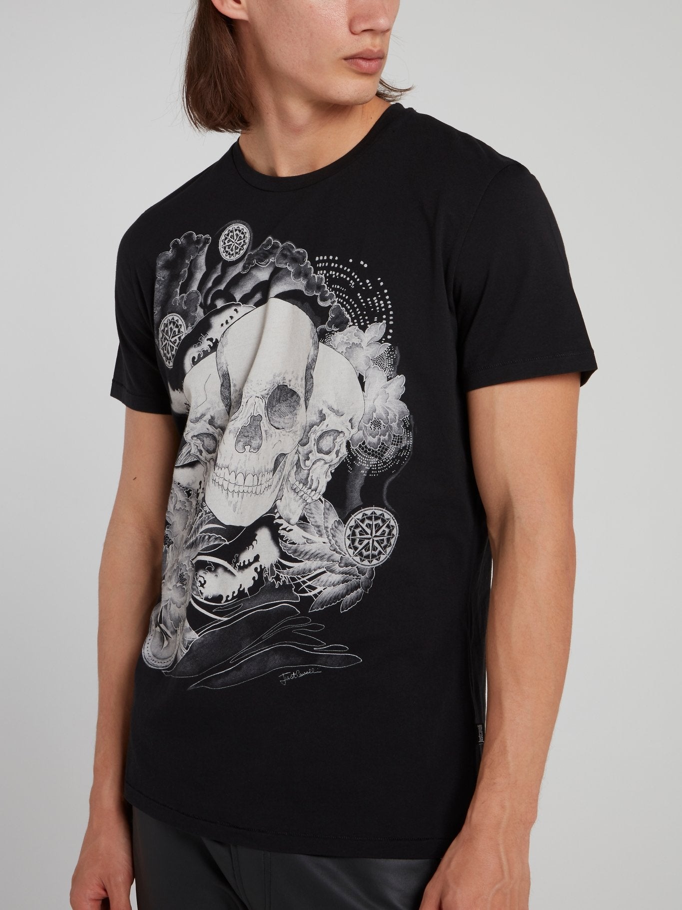 Black Skull Sketch T-Shirt