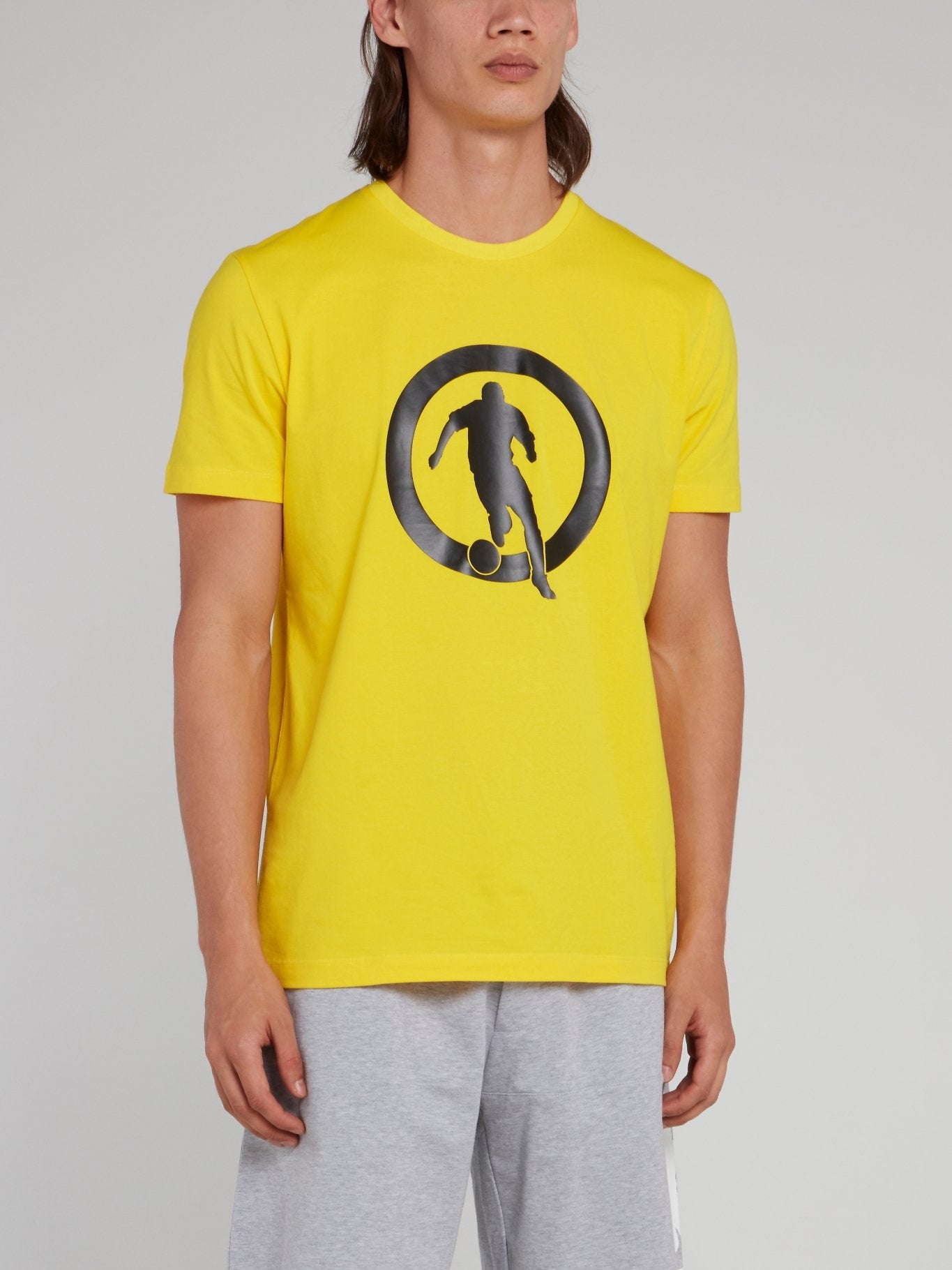 Yellow Sport Logo T-Shirt