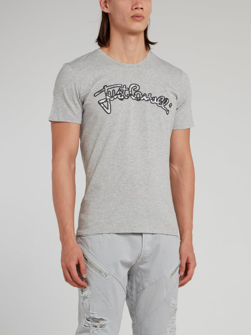 Grey Snake Logo T-Shirt