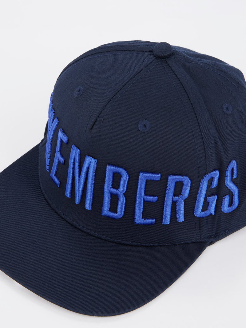 Navy Logo Embroidered Baseball Hat