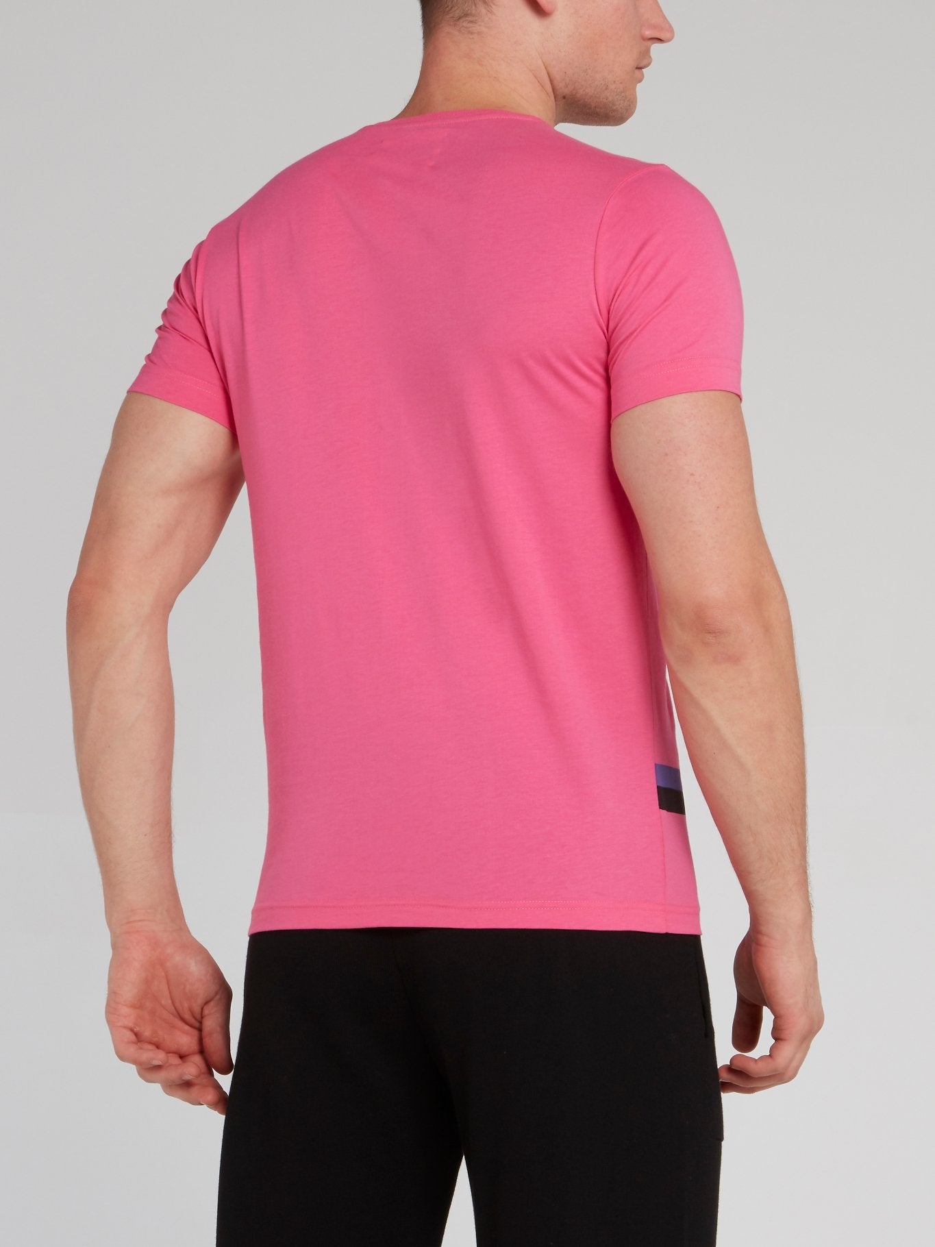 Pink Graphic Embroidered T-Shirt