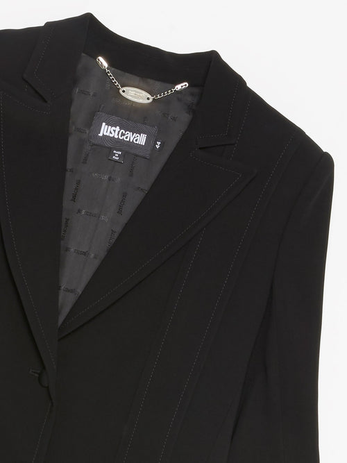 Black Stitch Detail Jacket