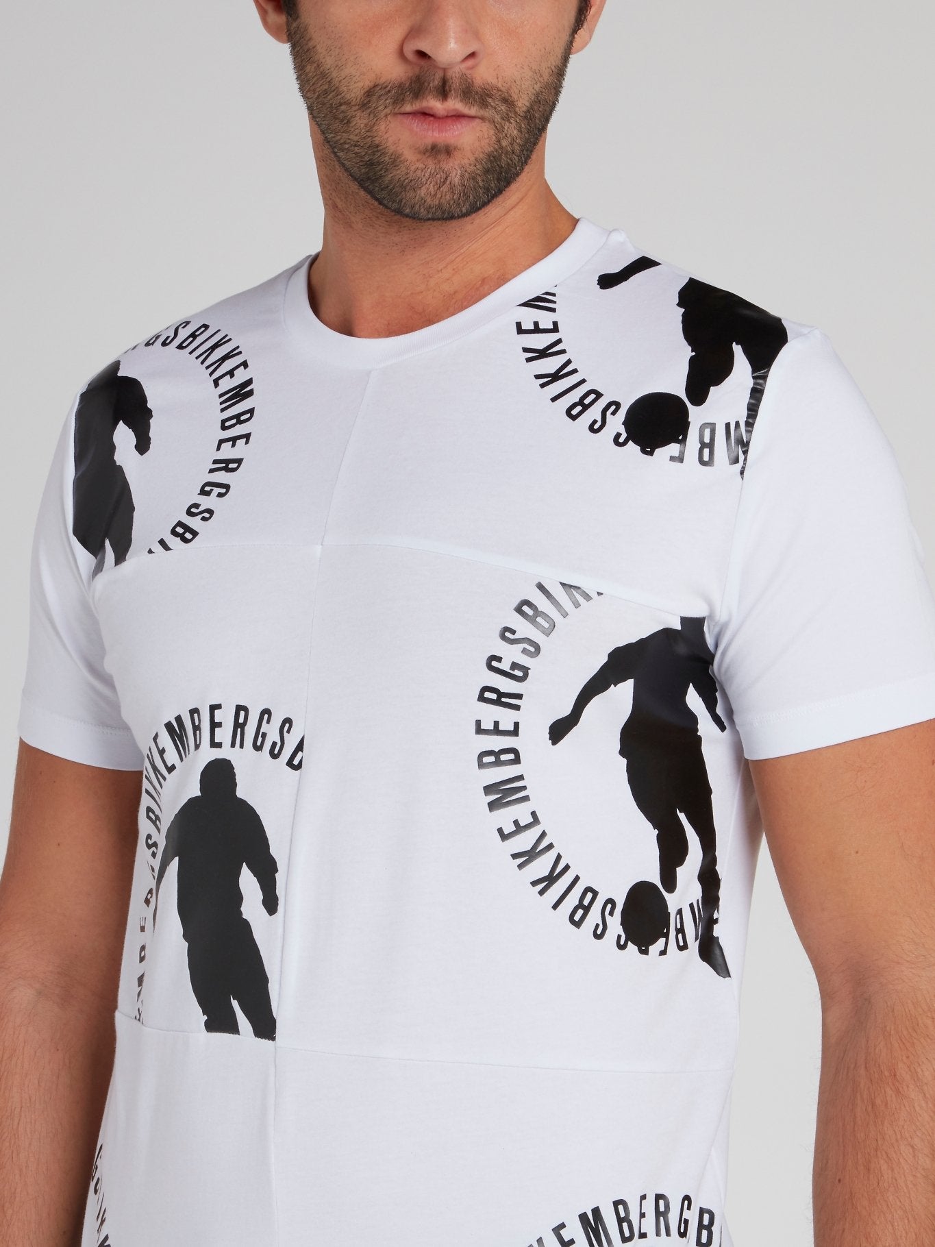 White Sport Monogram T-Shirt
