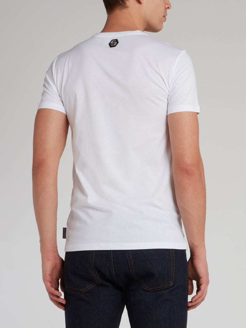 Scarface White Studded T-Shirt