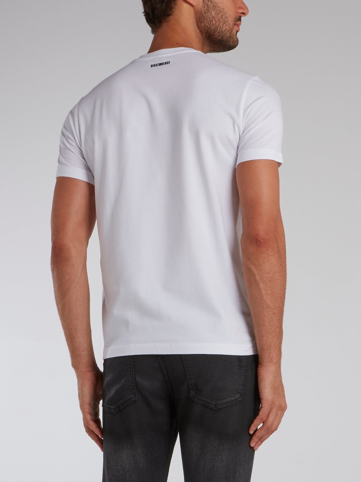 White Graphic Print T-Shirt