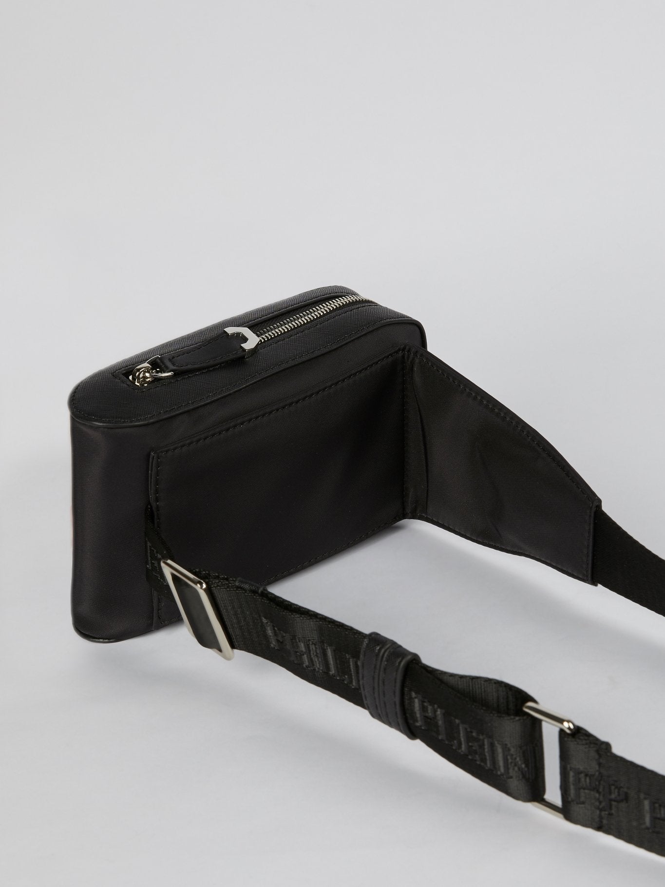 Black Logo Pouch Belt Bag