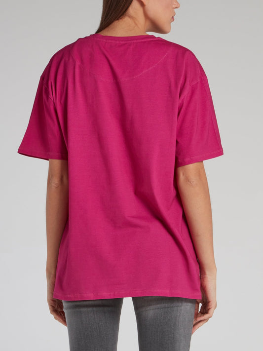 Thalie Pink Logo T-Shirt