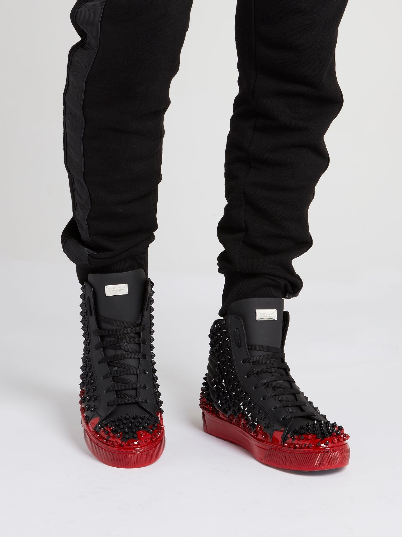 Robinson Embellished High Top Sneakers