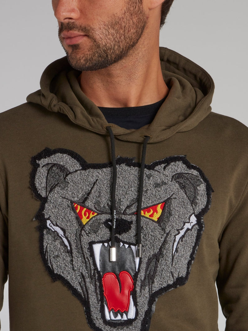 Grizzly Bear Hoodie Sweatshirt
