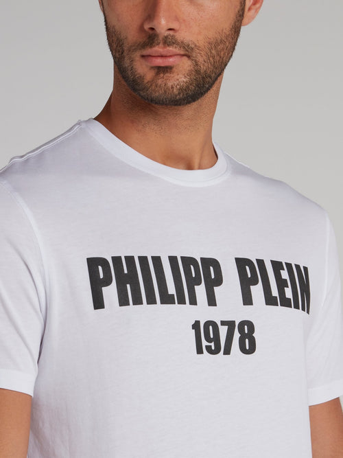 PP1978 White Classic Logo T-Shirt