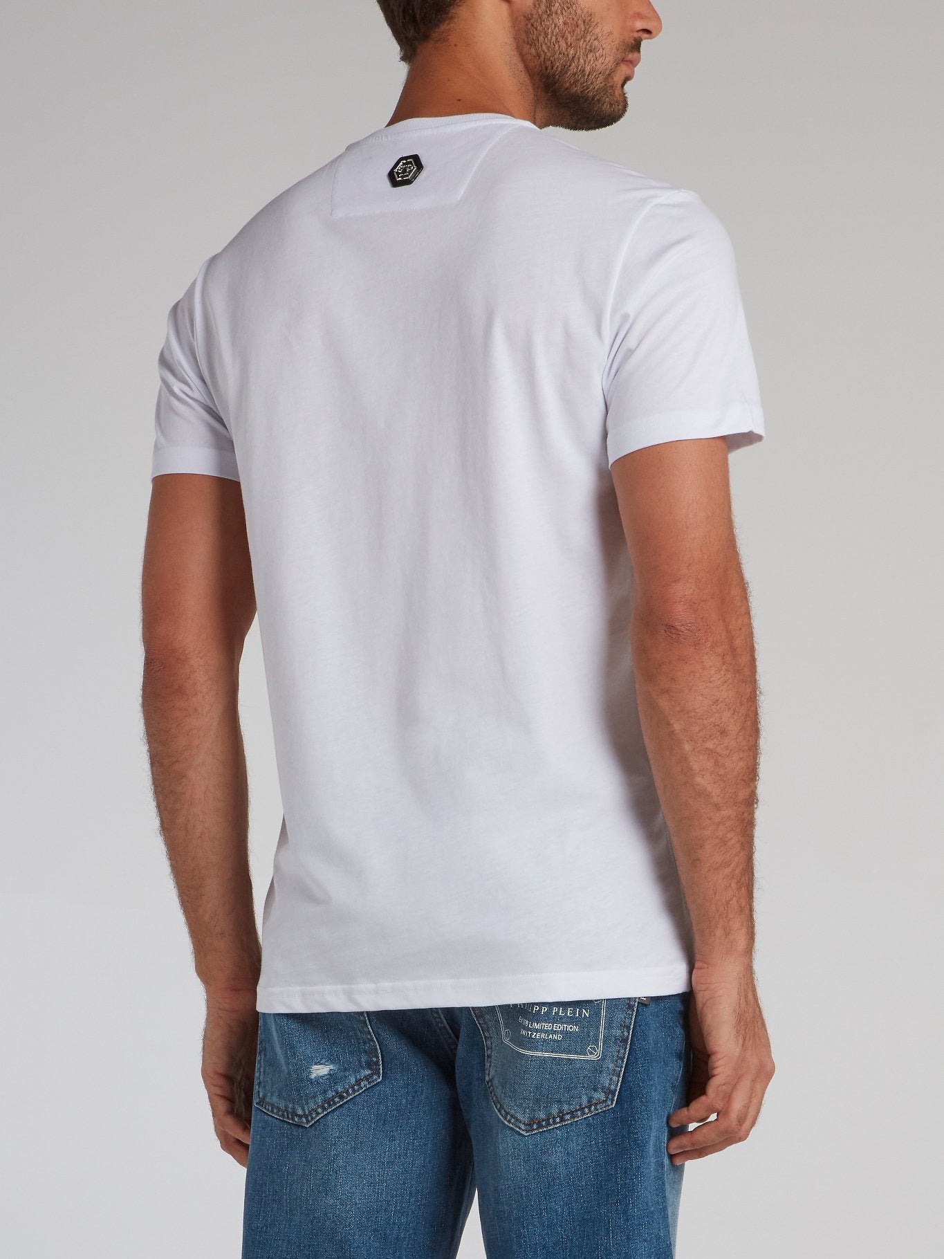 White Skull Graphic T-Shirt