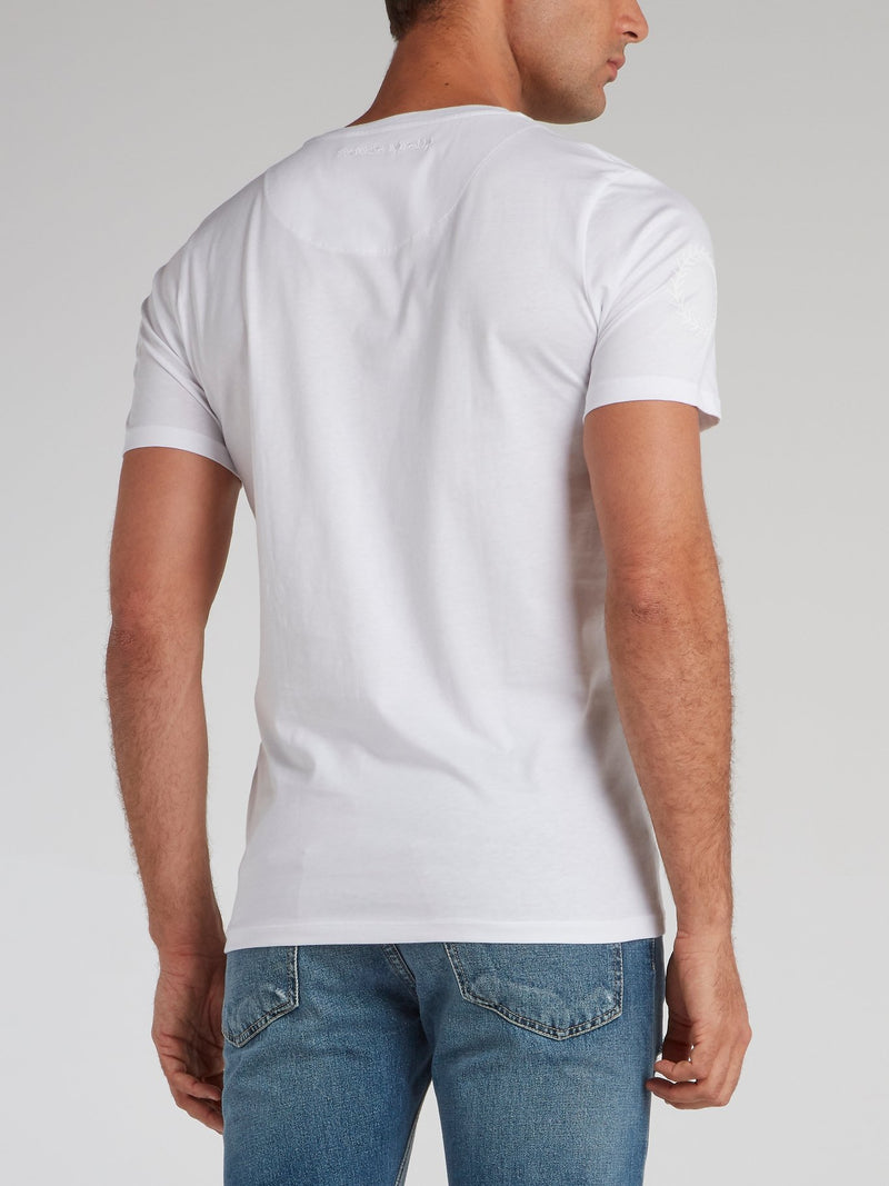 Guillard White Printed T-Shirt