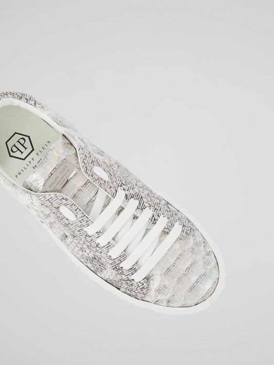 Python Effect Low Top Sneakers