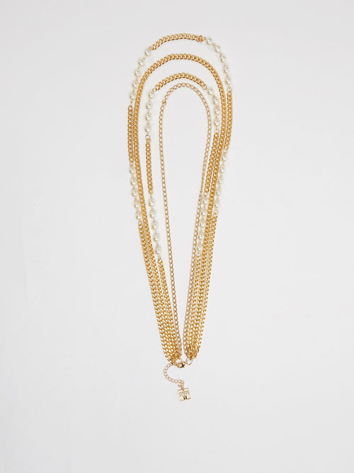 Gold Multi-Chain Necklace