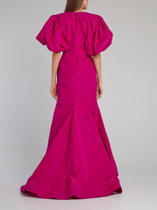 zac posen pink dress $395 Zac Posen Women's Pink Floral Short Puff-Sleeve Lace Mini Dress Size 2
