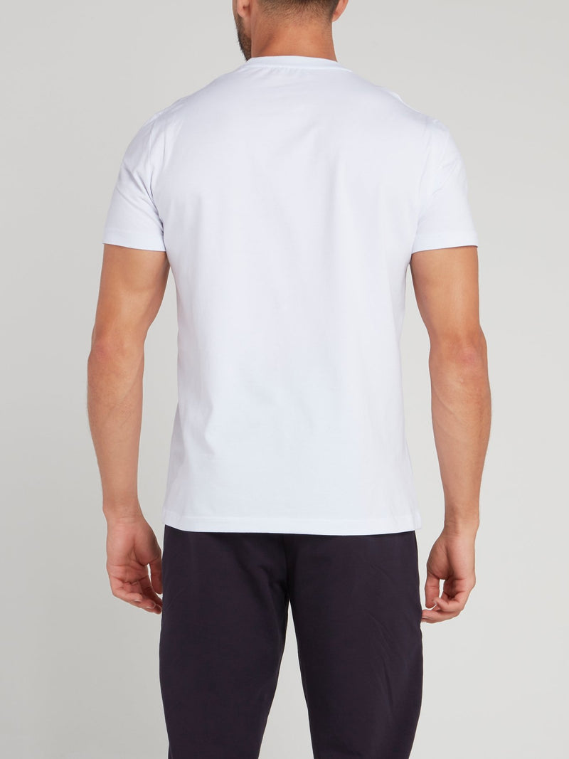 White Sport Logo T-Shirt