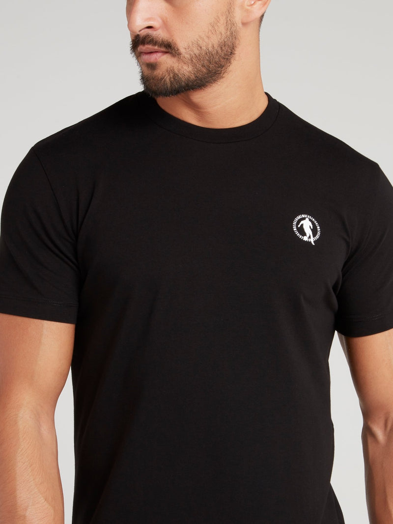 Black Sport Logo T-Shirt