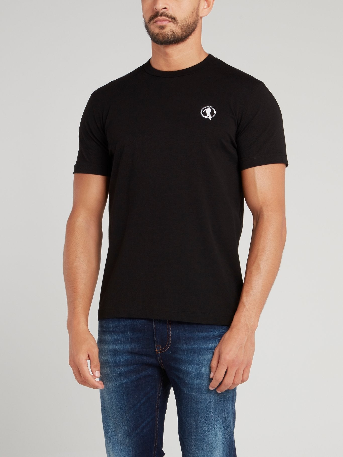 Black Sport Logo T-Shirt