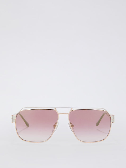 Plum Gradient Two Tone Sunglasses