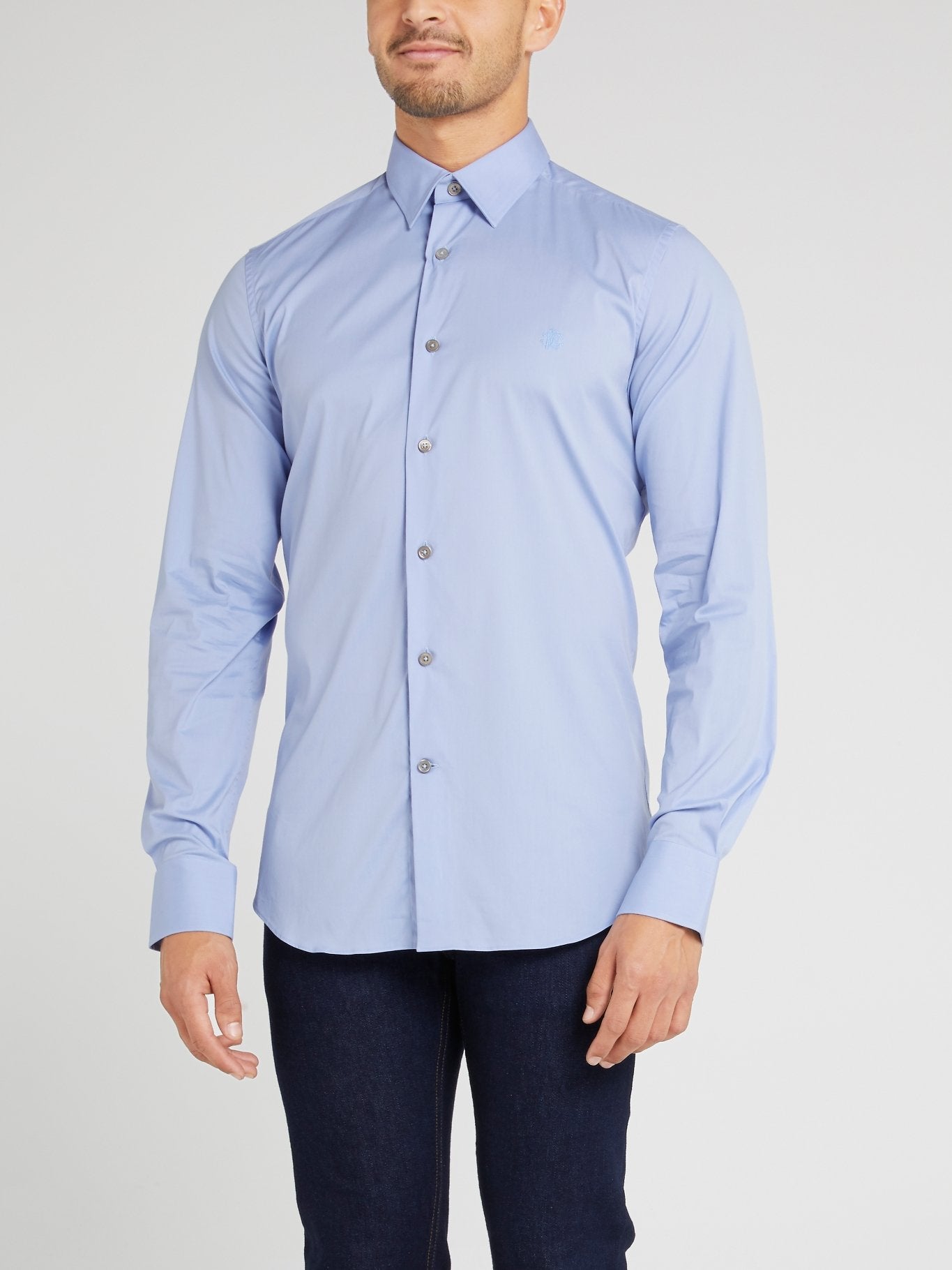 Blue Button Up Shirt