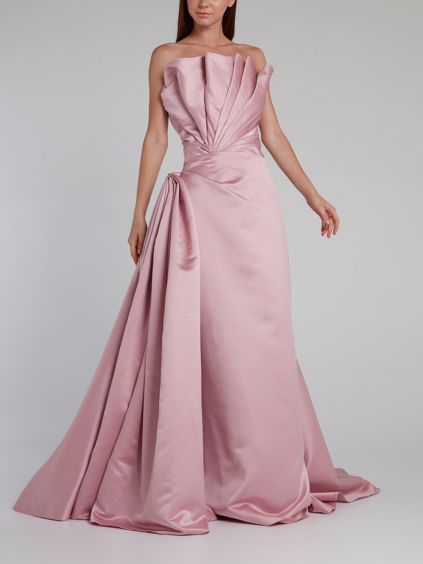 pink mikado dress ASHLEYlauren Style 12207