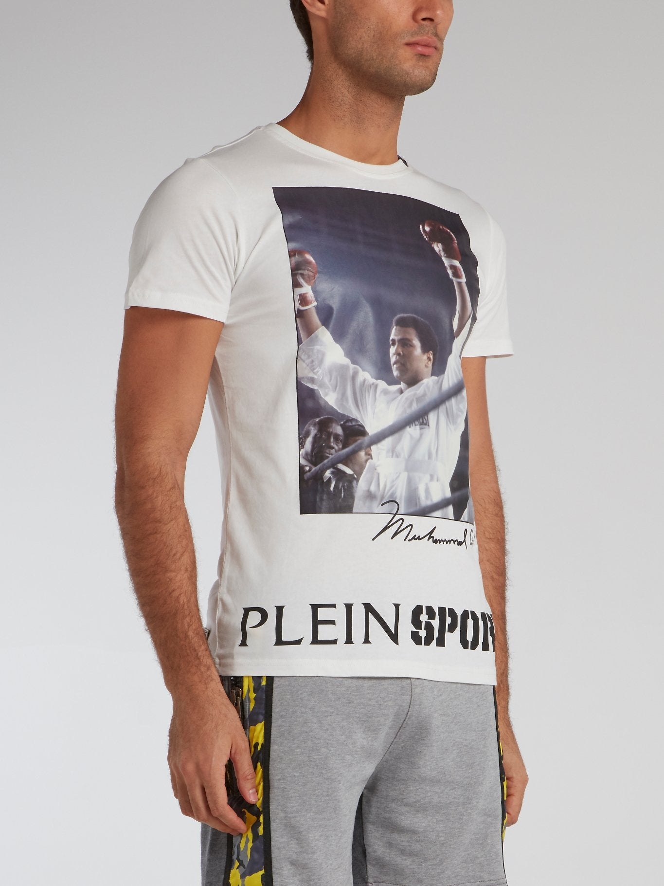 White Mohammad Ali Graphic T-Shirt
