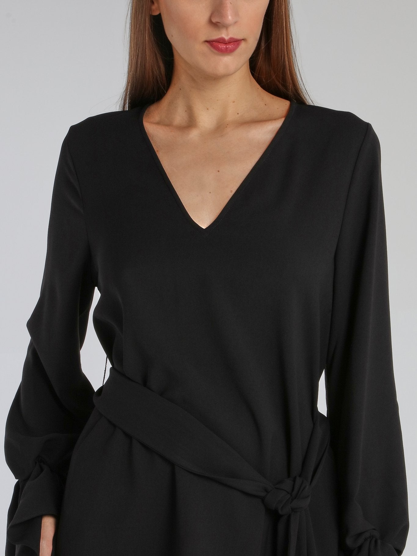 Odd People Black Flared Sleeve Mini Dress S / Black Odd People Black Flared Sleeve Mini Dress S / Black