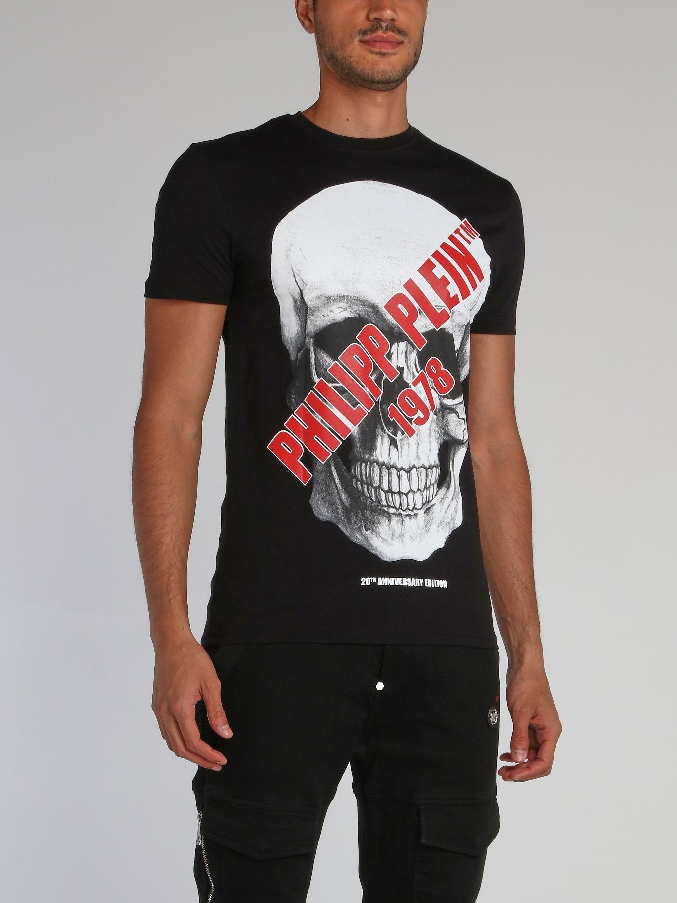 Black Logo Skull T-Shirt