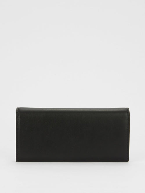 Black Leather Gange Wallet