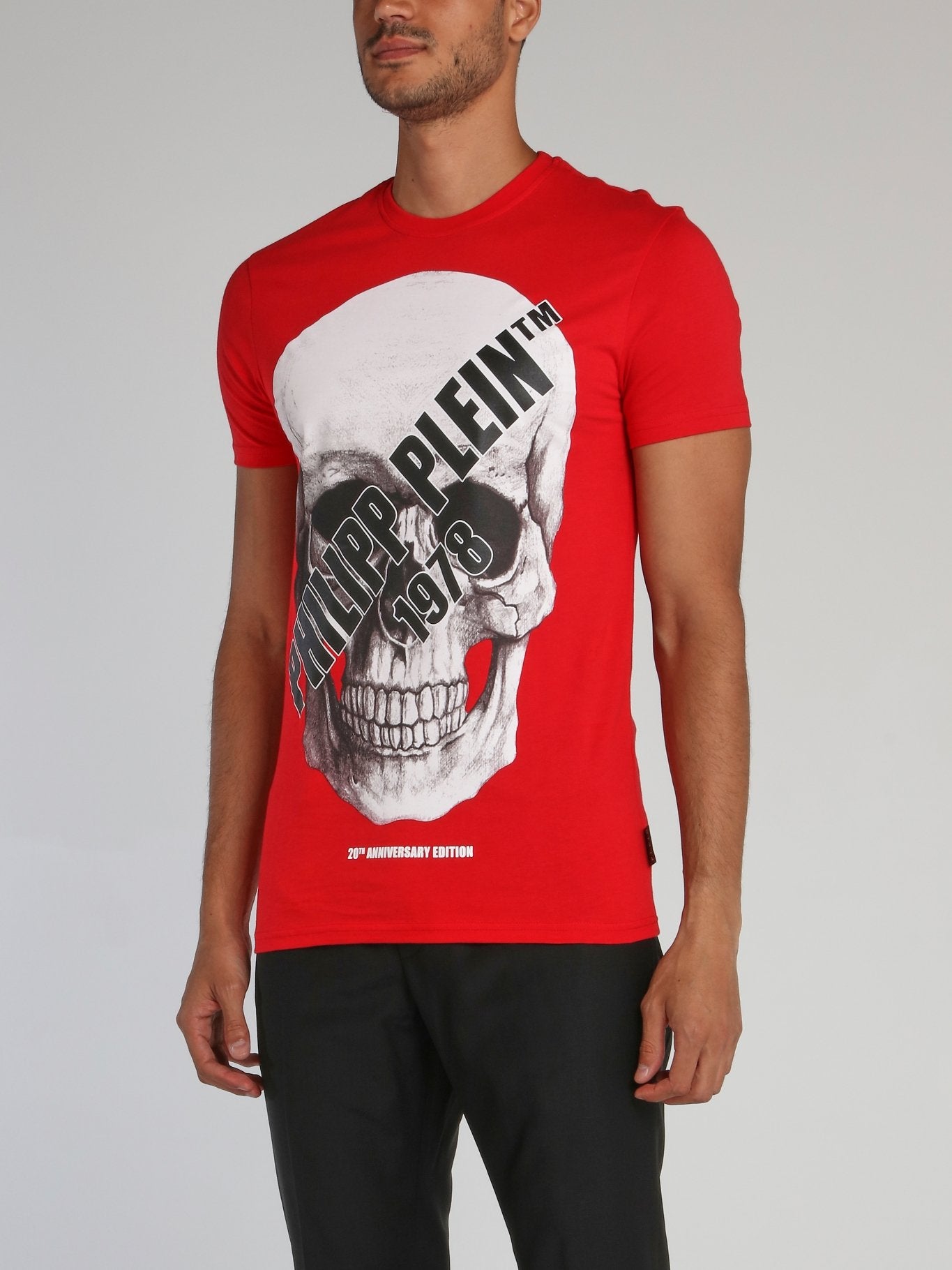 Red Logo Skull T-Shirt