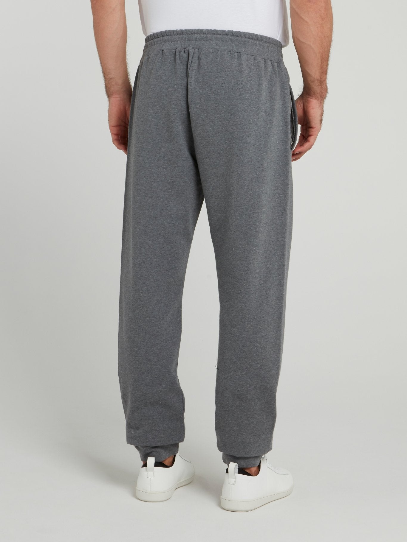 Grey Knitted Fleece Pants